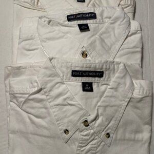 MEN'S SHORT SLEEVE WHITE SHIRT